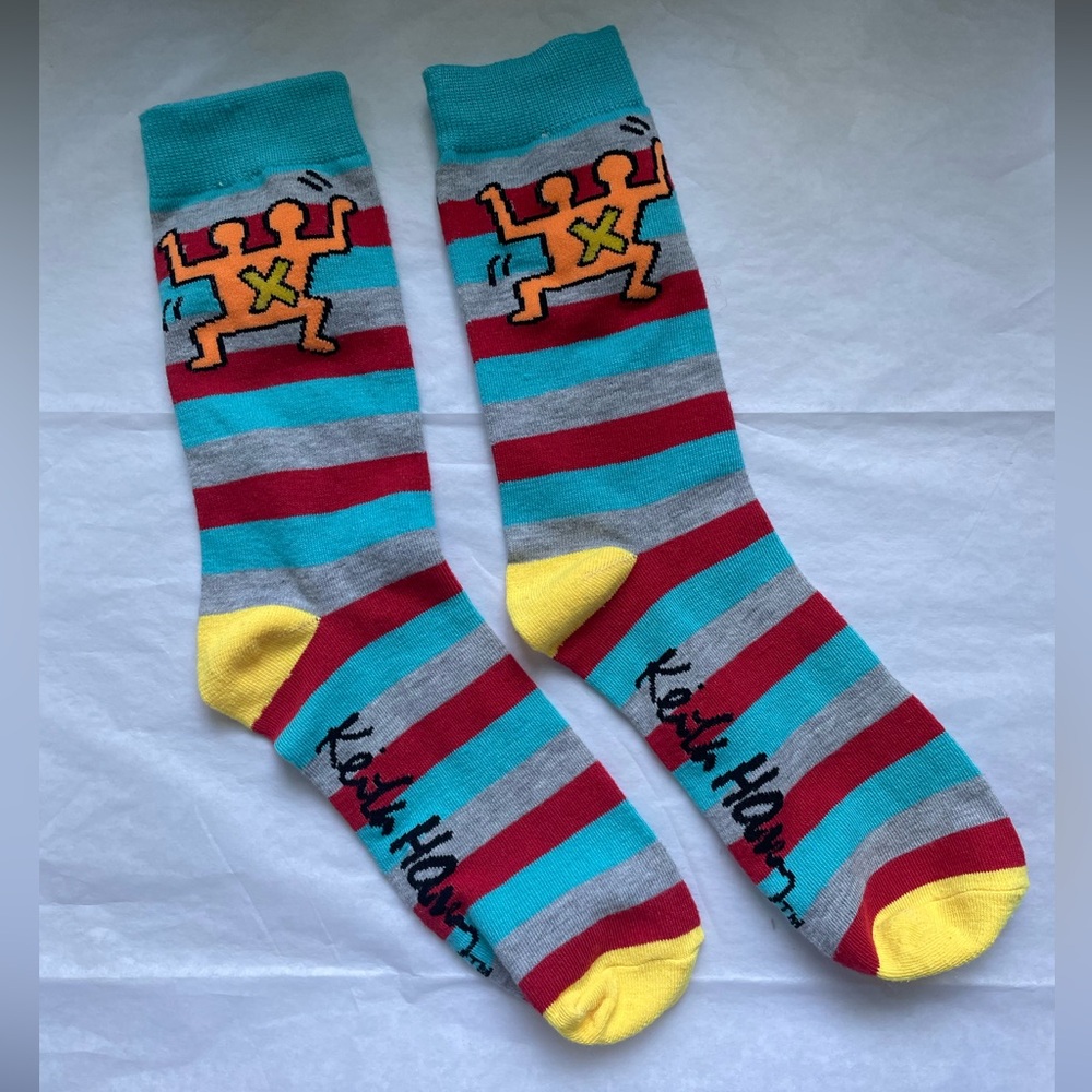 Keith Haring 5 Pack Sock Bundle NWOT - Picture 8 of 9